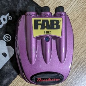 Danelectro FAB Fuzz guitar effect pedal